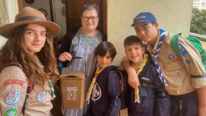 Escuteiros do agrupamento 1398